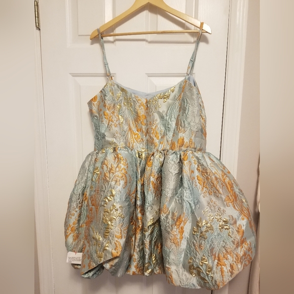 ASOS Jacquard Bubble Dress - Picture 6 of 9